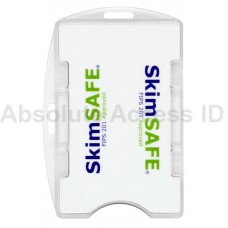 SkimSafe RFID Shield Badge Holder, Dual Card, Open FIPS 201 Approved