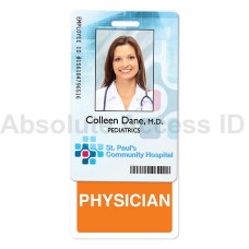 Badge Buddy Physician Vertical  (25 Qty)