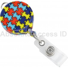 Autism Awareness Badge Reel (25 Qty)