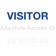 Manual ONEstep Quick-Tab TIMEbadge (1-Day ) - "VISITOR"