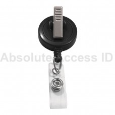 Swivel Clip Badge Reel Black (25 Qty) Series