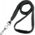 3/8" Wide Break-Away Lanyard with Swivel Hook End Fitting Black (100 Qty) Series
