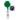 Translucent Swivel Clip Round Badge Reel Green (Qty 25)