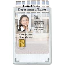 Card Protectors Rigid Shielded Badge Holder FIPS 201 Approved (50 Qty)
