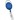 Premier Translucent Blue Carabiner Badge Reel (25 Qty)