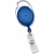 Premier Translucent Blue Carabiner Badge Reel (25 Qty)