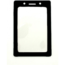 Color Frame Vertical Vinyl Badge Holder Series (QTY 100) Series