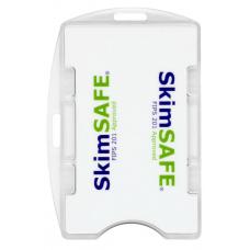 SkimSafe RFID Shield Badge Holder, Single Card, Open FIPS 201 Approved